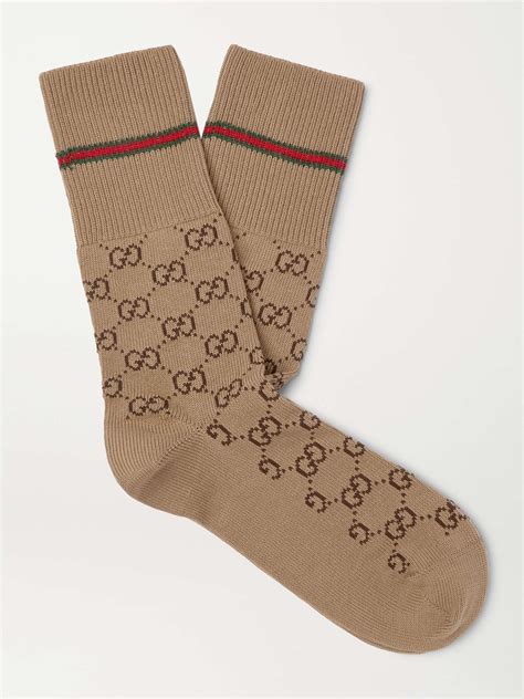 fake men brown design gucci socks|gucci socks real.